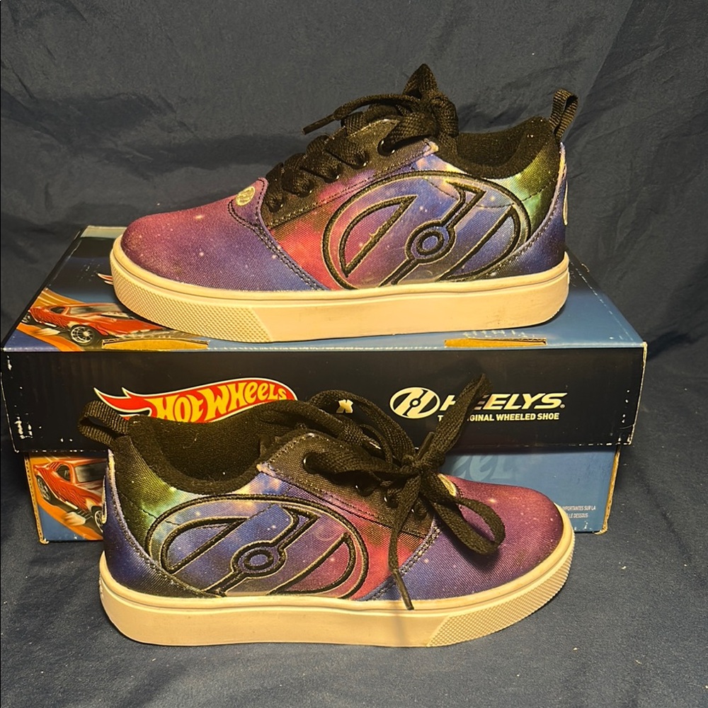 Heelys- Pro 20 LG, black purple, 13 kids sw